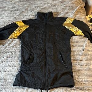 Black and Gold Adidas Jacket